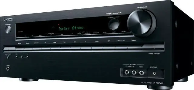 Alt view image 11 of 12 - Onkyo TX-NR545 7.2 Network Ch A/V Receiver with Wi-Fi & Bluetooth