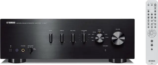 Alt view image 2 of 10 - Yamaha A-S501 Integrated Amplifier (Black)