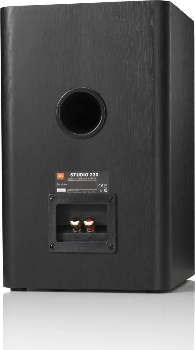 Alt view image 3 of 9 - JBL Studio 230 6.5" 2-Way Bookshelf Speakers - Pair (Black)