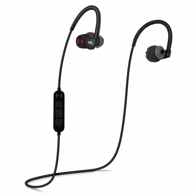Alt view image 3 of 15 - JBL Under Armour Sport Wireless Heart Rate Monitoring Wireless In-Ear Headphones (Black)