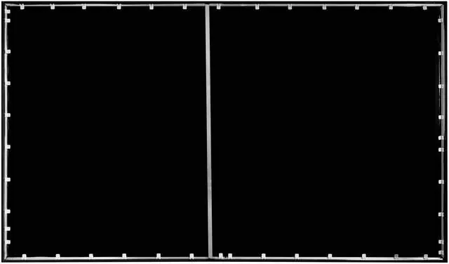Alt view image 13 of 19 - Elite Screens SableFrame ER100WH2 Fixed Frame Projection Screen - 100" - 16:9 - Wall Mount
