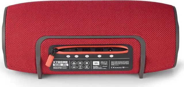 Alt view image 11 of 15 - JBL Xtreme Portable Wireless Bluetooth Speaker (Red)
