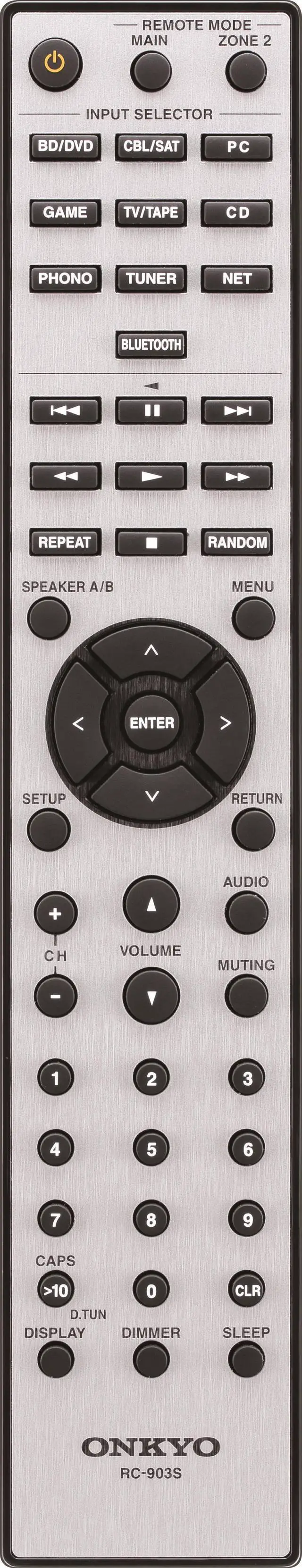 Alt view image 7 of 7 - Onkyo TX-8160 Network Stereo Receiver with Built-In Wi-Fi & Bluetooth