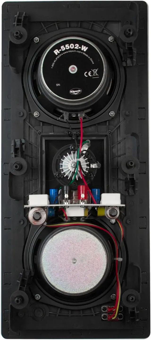 Alt view image 2 of 9 - Klipsch R-5502-W II In-Wall LCR Speaker - Each (White)