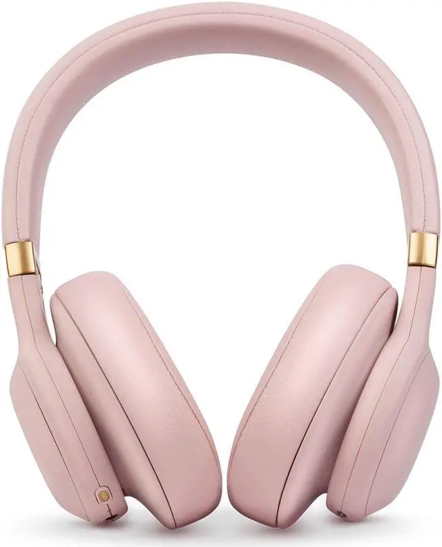 Alt view image 3 of 11 - JBL E55BT Quincy Edition Wireless Over-Ear Headphones -Pink