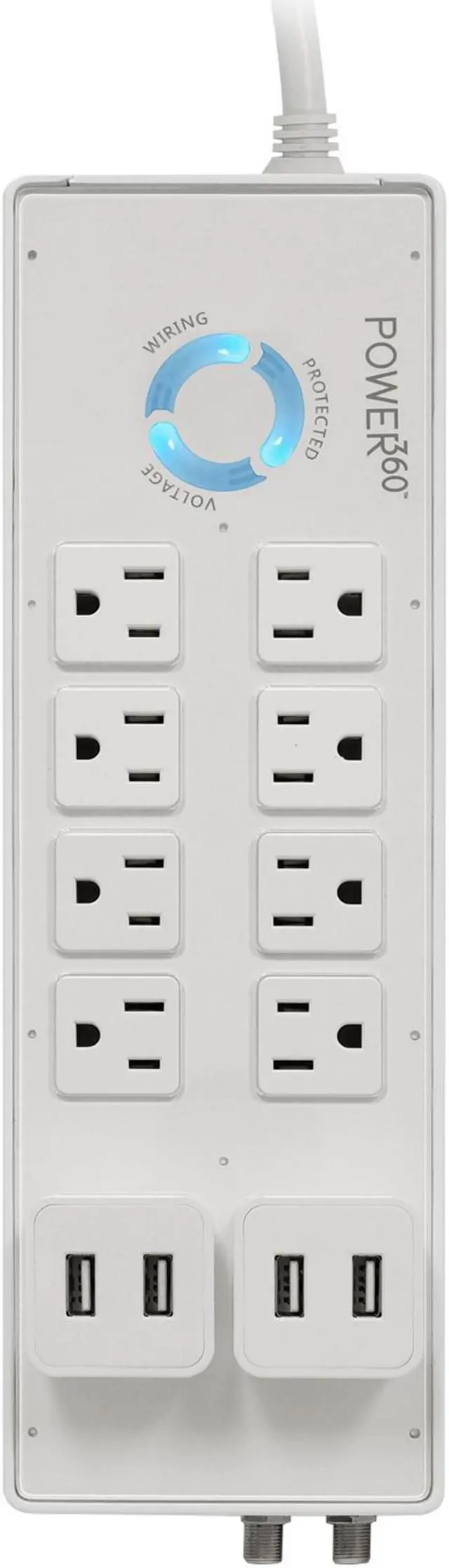 Alt view image 2 of 8 - Panamax Power360 8 Outlet Floor Strip