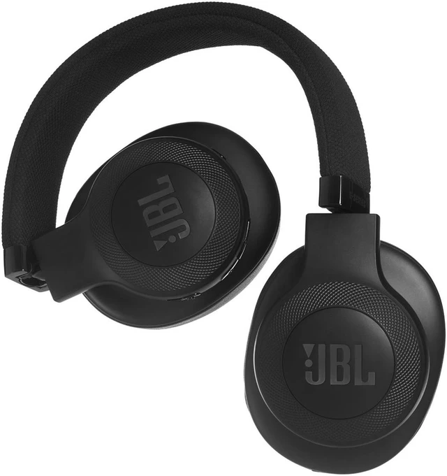 Alt view image 13 of 18 - JBL E55BT Over-ear Wireless Headphones (Black)