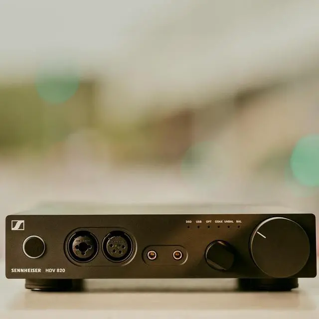Alt view image 4 of 5 - Sennheiser HDV 820 Digital Headphones Amplifier