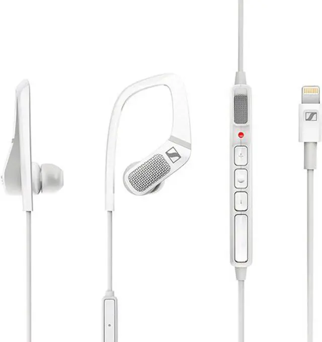 Alt view image 3 of 19 - Sennheiser AMBEO Smart In-Ear Headset with 3D Audio Recording (White)