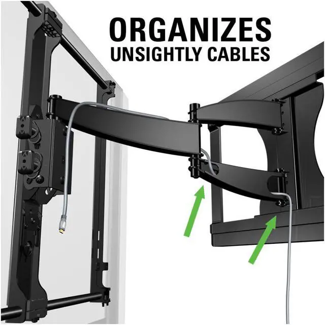 Alt view image 2 of 8 - Sanus VMF620 Full Motion TV Wall Mount for 37"-55" TVs