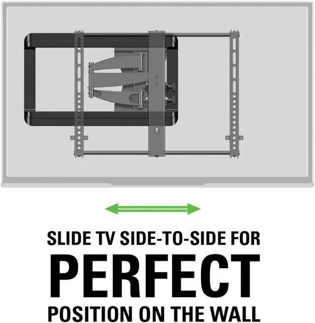 Alt view image 4 of 8 - Sanus VMF620 Full Motion TV Wall Mount for 37"-55" TVs