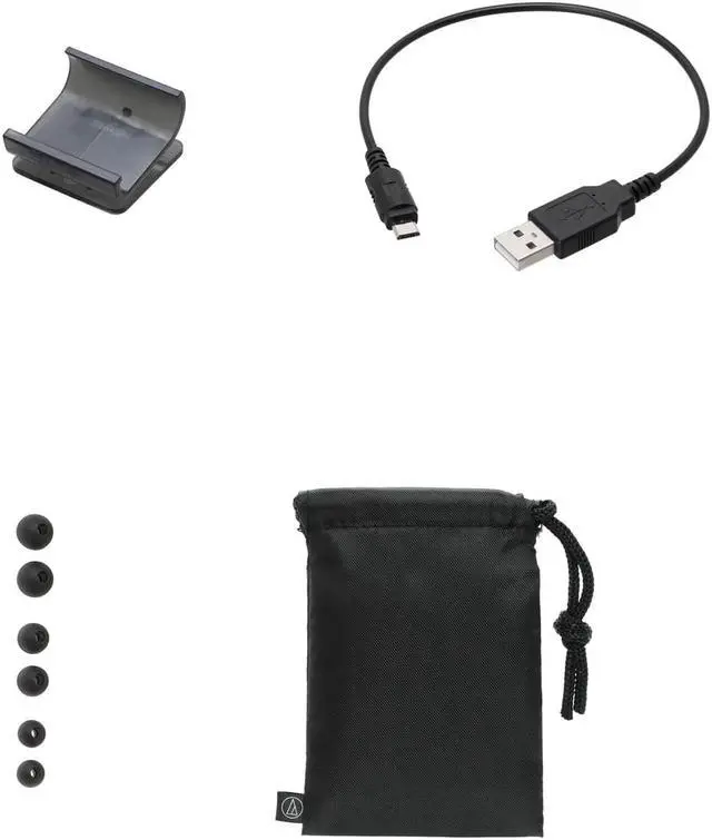 Alt view image 3 of 9 - Audio-Technica ATH-CKR35BT Sound Reality Wireless In-Ear Headphones- Silver