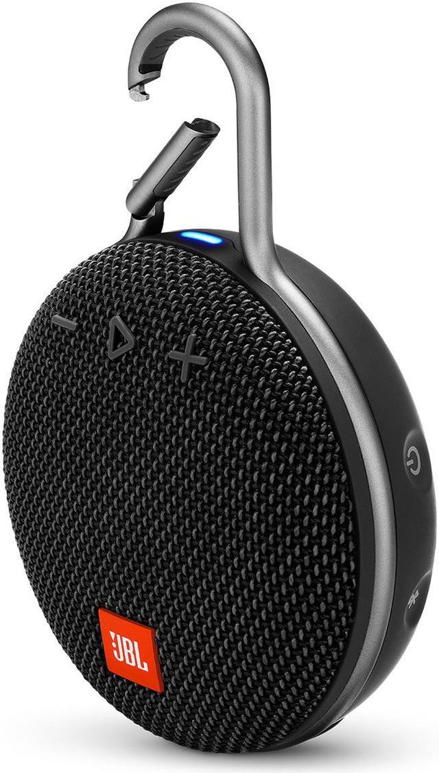 Alt view image 7 of 20 - JBL Clip 3 Portable Bluetooth Waterproof Speaker (Black)
