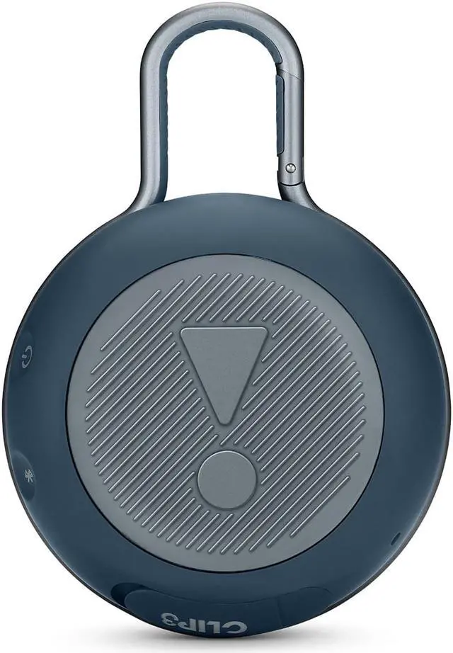 Alt view image 4 of 17 - JBL Clip 3 Portable Bluetooth Waterproof Speaker (Blue)