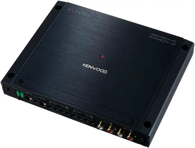 Alt view image 2 of 16 - Kenwood XR401-4 eXcelon 400-Watt 4-Channel Amplifier