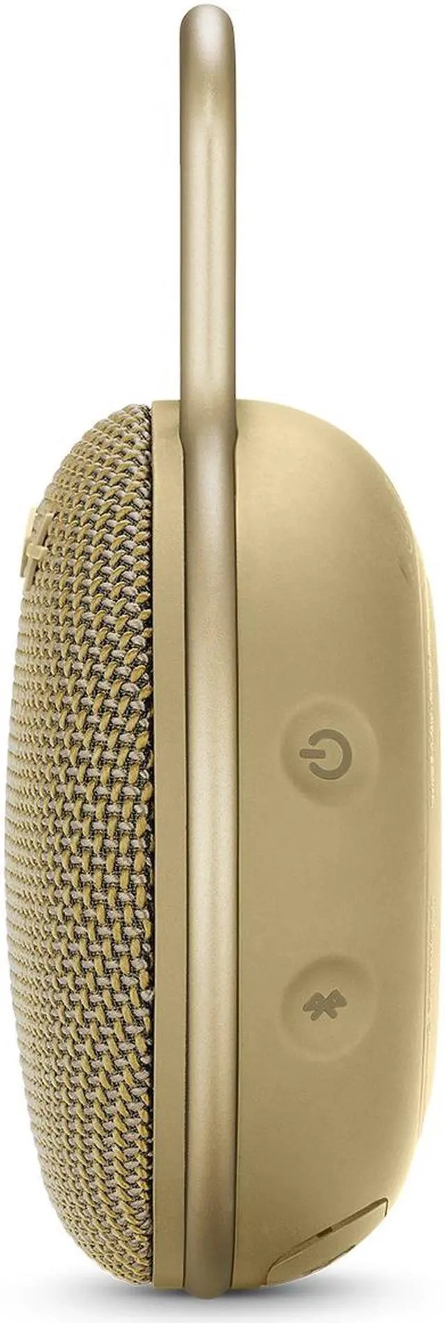 Alt view image 4 of 13 - JBL Clip 3 Portable Bluetooth Waterproof Speaker (Sand)