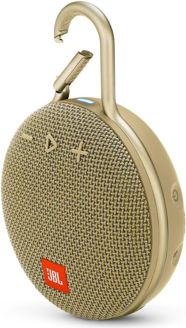 Main image of JBL Clip 3 Portable Bluetooth Waterproof Speaker (Sand)