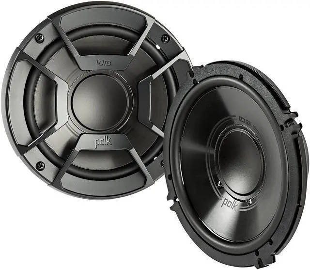 Alt view image 2 of 15 - Polk Audio DB6502 6.5 in. Component Speakers with Marine Certification