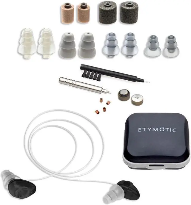 Alt view image 5 of 13 - Etymotic GunsportPRO Earplugs, Electronic Hearing Protection Designed for Hunters, Shooters and Gun Enthusiasts, 1 pair, Black