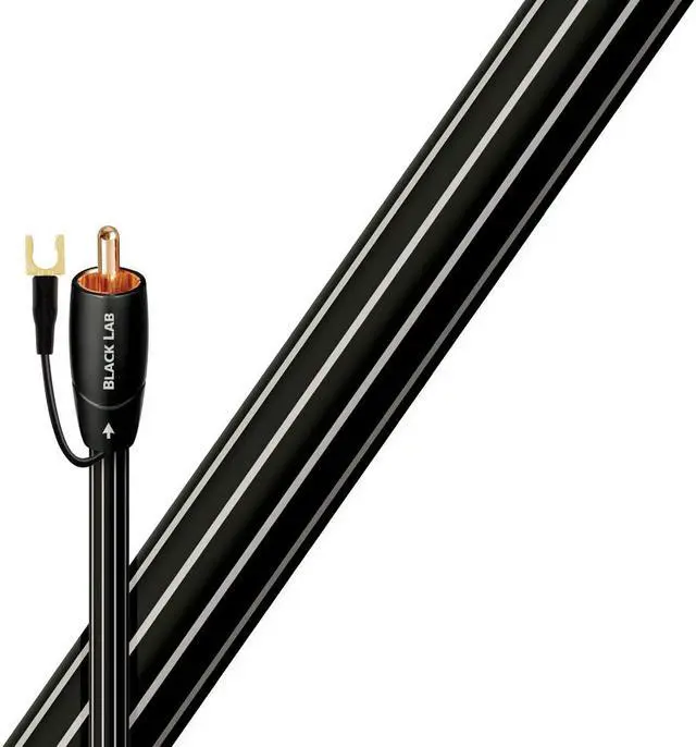 Main image of AudioQuest Black Lab RCA Male to RCA Male Subwoofer Cable - 39.37 ft. (12m)