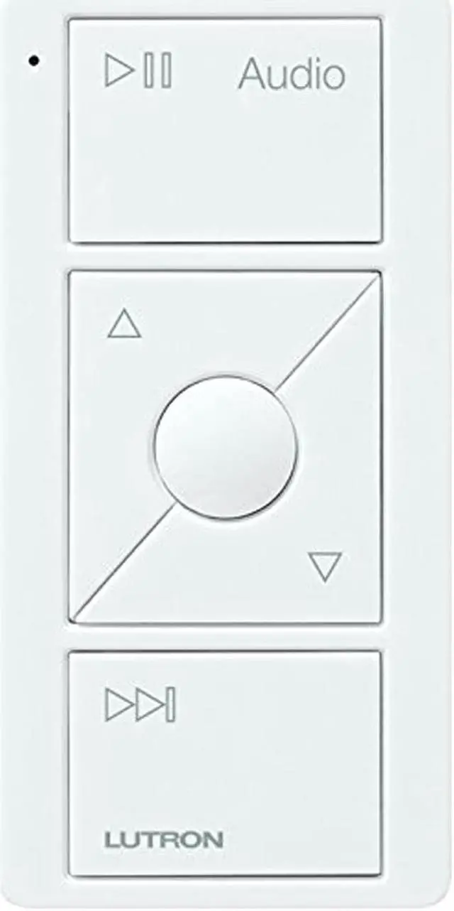 Main image of Lutron Caseta Wireless Pico Remote Control for Audio (White)