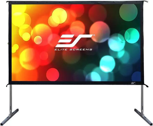 Alt view image 9 of 12 - Elite Screens OMS110H2 Yard Master 2 Series 110" 16:9 Outdoor Projector Screen