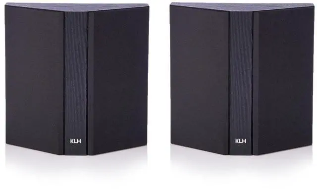 Alt view image 6 of 16 - KLH Beacon Surround Speakers - Pair (Black Oak)