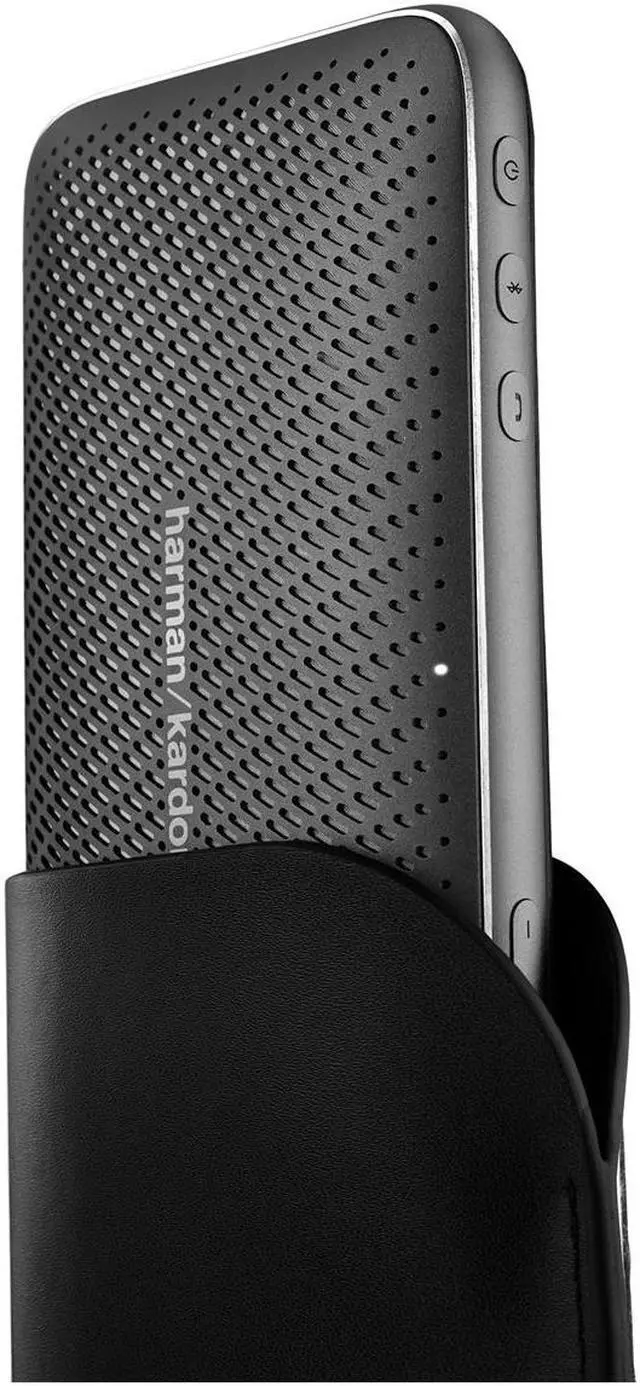Alt view image 3 of 20 - Harman Kardon Esquire Mini 2 Ultra-Slim Portable Premium Bluetooth Speaker (Black)