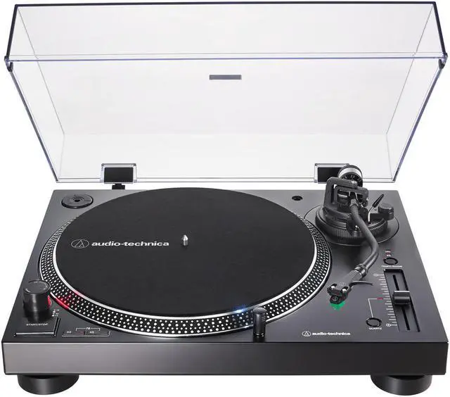 Alt view image 3 of 20 - Audio Technica Analog & USB Direct-Drive Turntable - Black