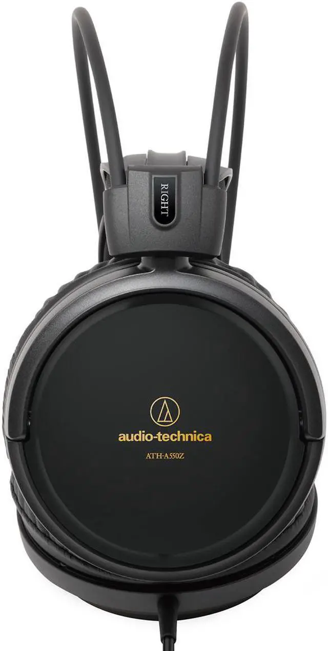 Alt view image 3 of 8 - AudioTechnica ATH-A550Z Art Monitor Over-Ear Closed-Back Dynamic Headphones (Black)