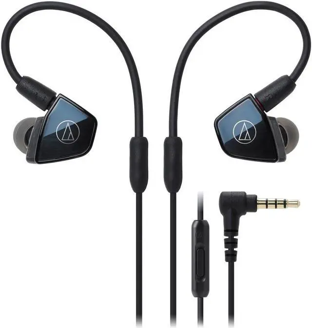 Alt view image 5 of 16 - Audio-Technica ATH-LS400iS In-Ear Headphones with In-Line Mic and Control