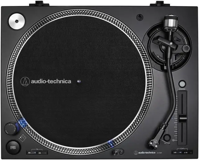 Alt view image 3 of 20 - AUDIO TECHNICA AT-LP140XP-BK DIRECT-DRIVE PRO DJ TURNTABLE