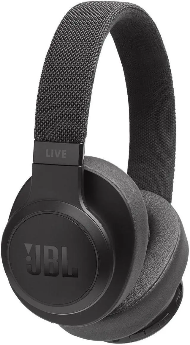 Alt view image 8 of 20 - JBL LIVE500BTBLK LIVE 500BT Wireless Over-Ear Headphones - Black