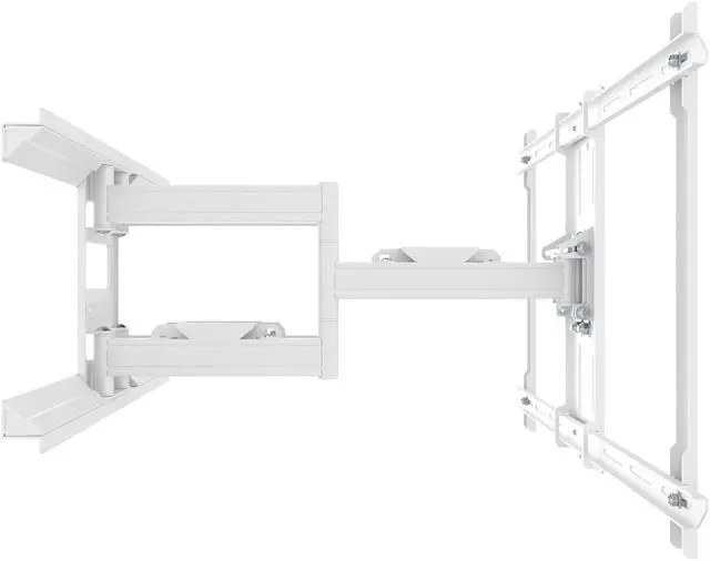 Alt view image 6 of 20 - Kanto PDX650 Articulating Full Motion TV Mount for 37" - 75" TV (White)