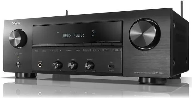 Alt view image 3 of 18 - Denon DRA-800H 2-Channel Stereo Network Receiver for Home Theater | Hi-Fi Amplification | Connects to All Audio Sources - Black