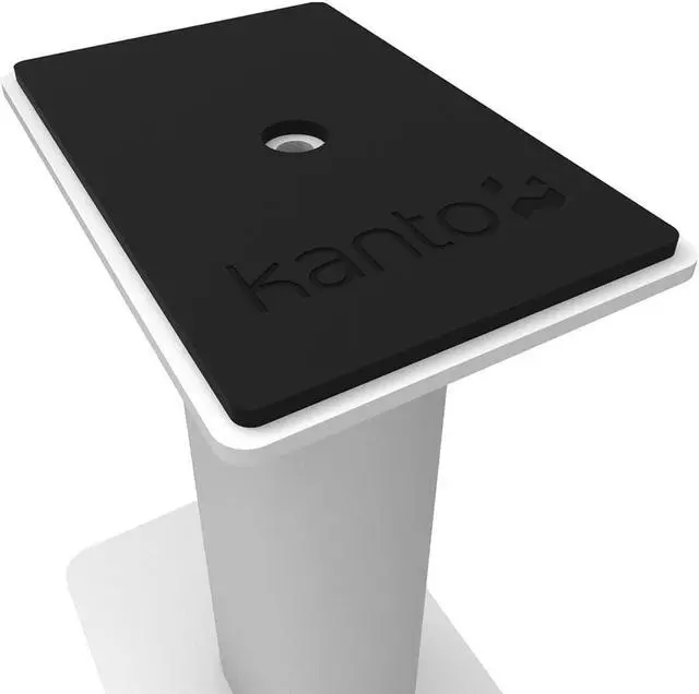 Alt view image 11 of 17 - Kanto SP 9" Desktop Speaker Stands - Pair (White)