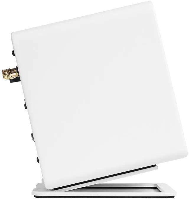 Alt view image 4 of 6 - Kanto S2 Desktop Speaker Stands for Small Speakers, White