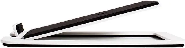 Alt view image 8 of 20 - Kanto S4 Desktop Speaker Stands for Midsize Speakers, White