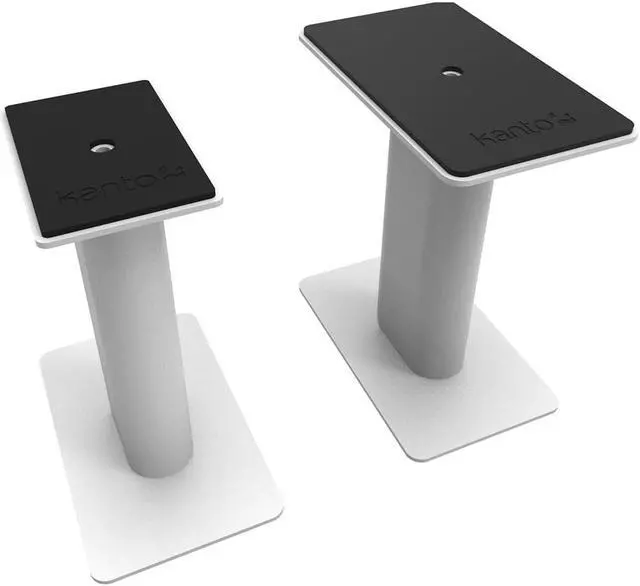 Alt view image 12 of 17 - Kanto SP 9" Desktop Speaker Stands - Pair (White)