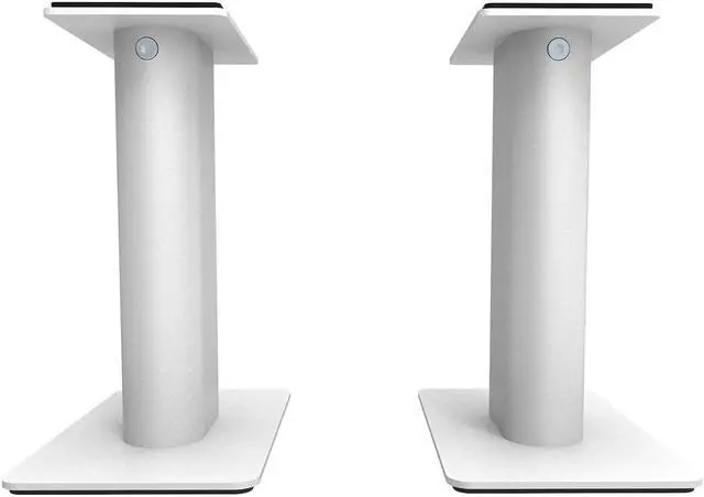 Alt view image 8 of 17 - Kanto SP 9" Desktop Speaker Stands - Pair (White)