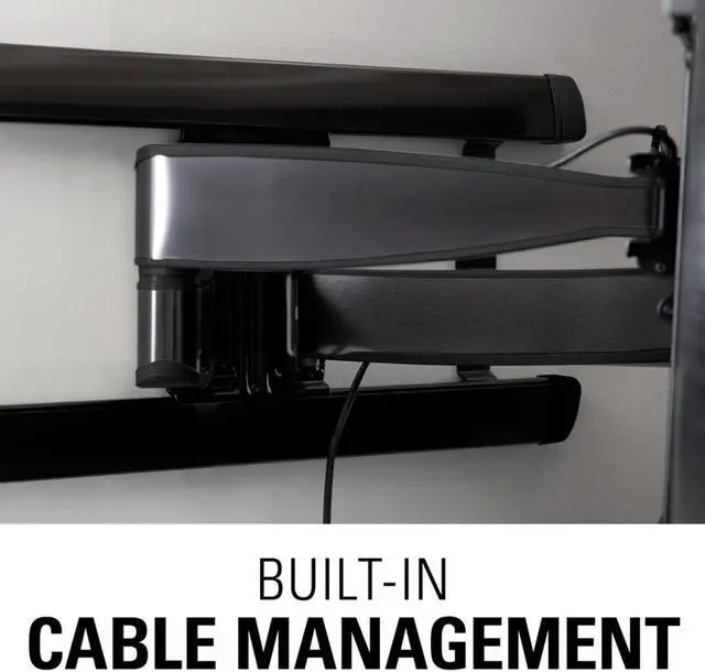 Alt view image 5 of 11 - Sanus VLF728 Large Full Motion TV Mount for 42" - 90" TV (Black)