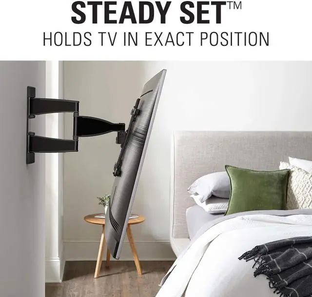 Alt view image 2 of 5 - Sanus VMF720 Medium Full Motion TV Mount for 32" - 55" TV (Black)