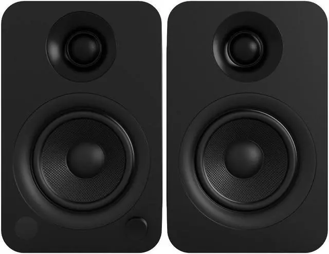 Alt view image 6 of 8 - Kanto YU Powered Bookshelf Speaker with Bluetooth (Matte Black) - Pair