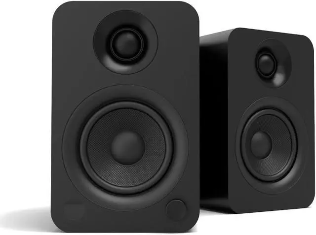 Alt view image 5 of 8 - Kanto YU Powered Bookshelf Speaker with Bluetooth (Matte Black) - Pair