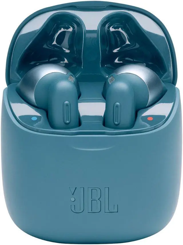 Alt view image 9 of 17 - JBL Tune 220 Truly Wireless Ear Buds (Blue)