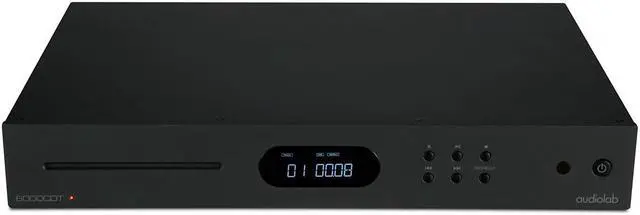 Alt view image 2 of 6 - Audiolab 6000CDT Dedicated CD Transport with Remote (Black)