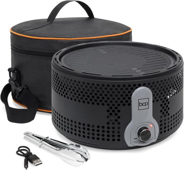 The Portable Electric Tabletop Cooker Indoor Small BBQ Smoker