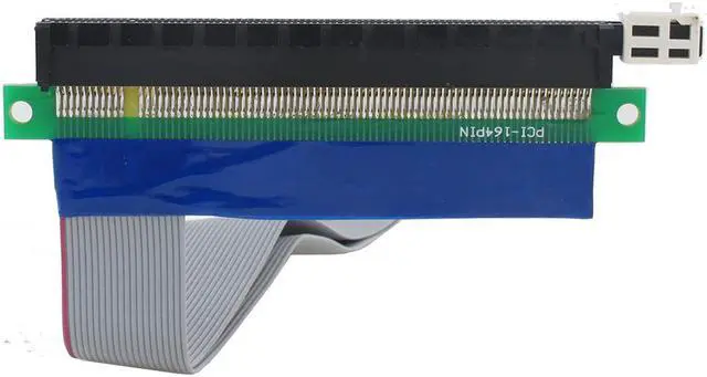 Alt view image 3 of 3 - SEDNA  -  PCI-E 1X To 16X Extender Riser Card Adapter with cable