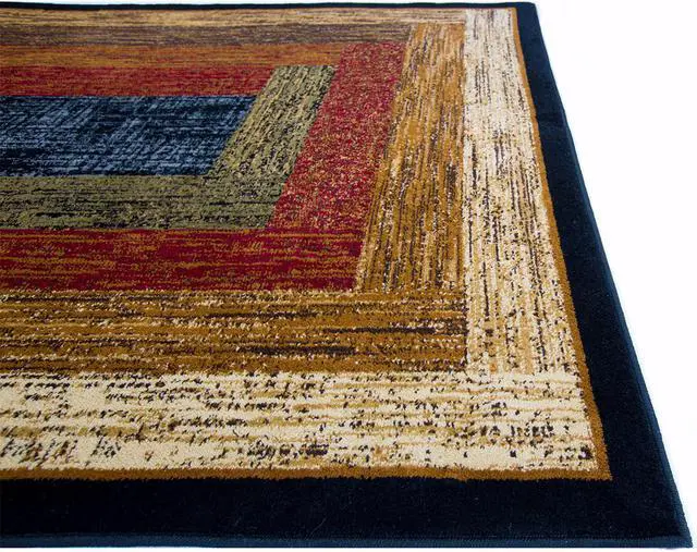 Alt view image 2 of 4 - Home Dynamix Rustic Lodge Modern Area Rug 2x7 Contemporary Runner - Actual 1'9"x7'2"