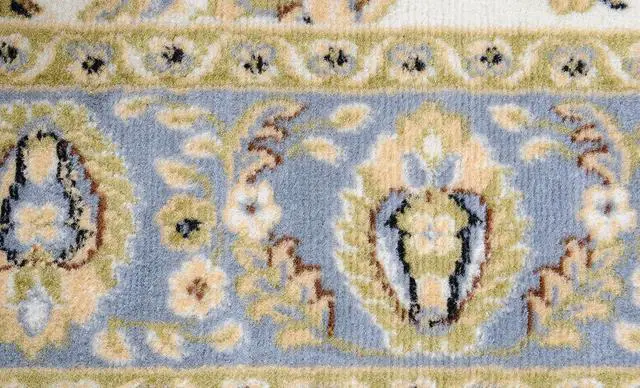 Alt view image 3 of 4 - Home Dynamix Traditional Persian Oriental Ivory Bordered Vines Leaves Area Rug - Actual 5' 2" x 7' 2"